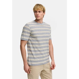 Kronstadt Po30438 ks40025 ksborden t-shirt lt grey mix