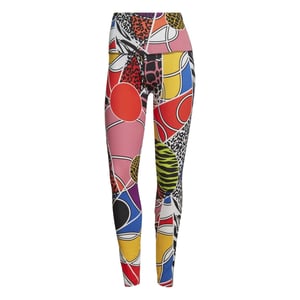 Women's adidas Skinny Fit Running Athletic Tights in Multi colour