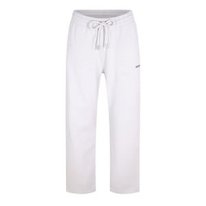 Men's Off White Pxl Diag Solid Patterned Sweatpants in Stone/Black