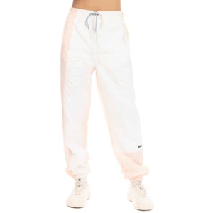 Women's Lacoste Color Block Slim Cut Joggers in Flour