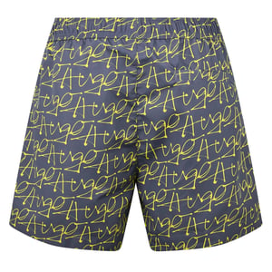 Men's Hugo Marco Swim Short with Lettering in BrightYellow730