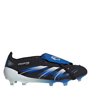 Men's adidas Elite Fold Over Tongue Firm Ground Football Boots in Black/Blue