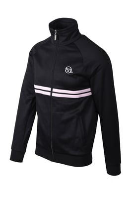 SERGIO TACCHINI DALLAS TRACK TOP BLACK/LIGHT LILAC