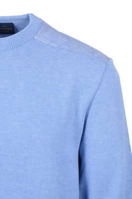 Paul & Shark CREW NECK KNITWEAR LIGHT BLUE