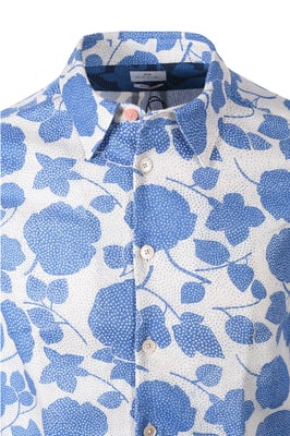 PAUL SMITH LS REGULAR FIT SHIRT BLUE