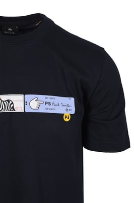PAUL SMITH REG FIT T-SHIRT DARK NAVY