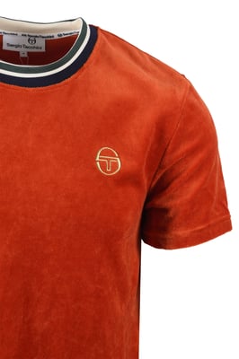 SERGIO TACCHINI MONTE VELOUR T-SHIRT ROOIBOS TEA