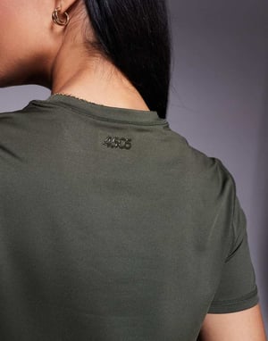 4505 Icon active quick dry performance t-shirt in dark green