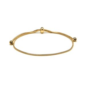 Luxenter Armband met 18-karaats geelgouden afwerking - Liwani