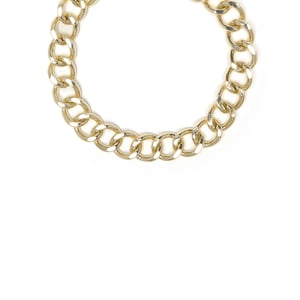 Luxenter Ketting van 45 cm met 18-karaats geelgouden afwerking - Moba