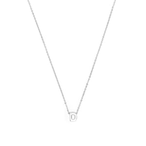 Luxenter Ketting met zilveren afwerking - Alphabet