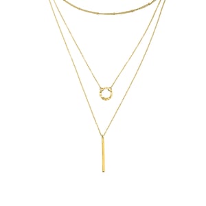 Luxenter Ketting met 18-karaats geelgouden afwerking - Rewary