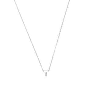 Luxenter Ketting met zilveren afwerking - Alphabet