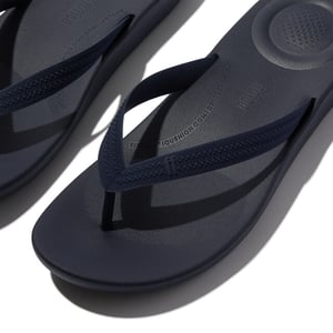 FitFlop Iqushion mens textured-strap flip-flops
