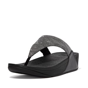 FitFlop Lulu toe post geo glitz