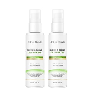 2 x SLEEK & SHINE DRY HAIR OIL 60ML