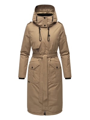 Navahoo dames winterjas Hokulanii – Lang & Licht Gewatteerd