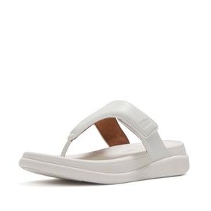 FitFlop F-mode go adjustable flatform toe-post sandals