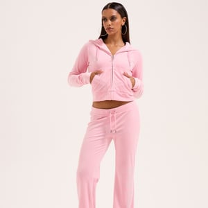 Juicy Couture Madison outline hoodie with diamante bra