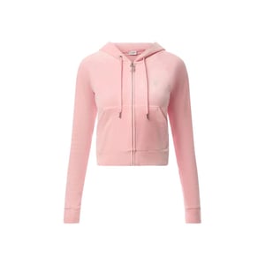 Juicy Couture Madison classic velour hoodie with juicy logo