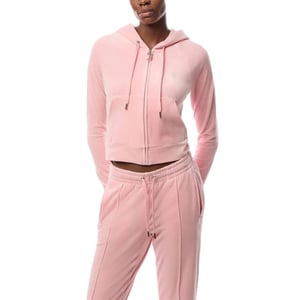 Juicy Couture Madison classic velour hoodie with juicy logo