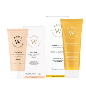 SKIN LIFTER BOOST COLLAGEN GEL SERUM 30ml + SUN PROTECTION SPF 30 DAY CREAM 50ml