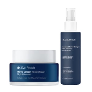 AVANCERAD MARIN KOLLAGEN HUDREPARERANDE ANSIKTSERUM 30ml + MARIN KOLLAGEN INTENSIV REPARERANDE NATTKRÄM 50ml