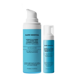 Hydrate & Cleanse Hyaluronsyra Skumrengöring 200ml + Hydrate & Plump Hyaluronsyra Serum 30ml