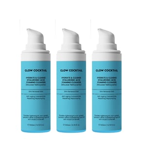 3 X Hydrate & Cleanse Hyaluronic Acid Foaming Cleanser 200ml