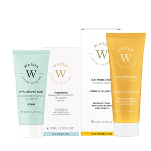 SKIN HYDRATION BOOST HYALURONIC ACID GEL SERUM 30ml + SUN PROTECTION SPF 30 DAY CREAM 50ml