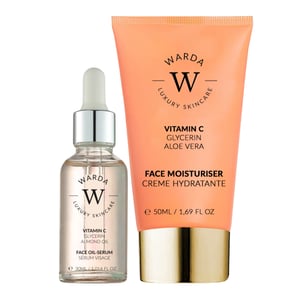 Skin Glow Boost Vitamin C Moisturiser 50ml + Vitamin C Glow Boost Oil-Serum 30ml