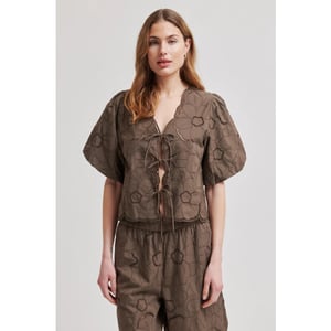 Second Female top avrille blouse 6129 canteen