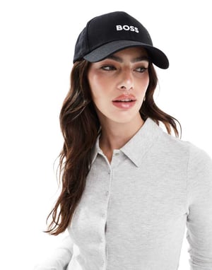 BOSS zed baseball cap in black