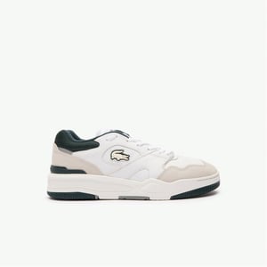 Men's Lacoste Trainers in White/DarkGreen
