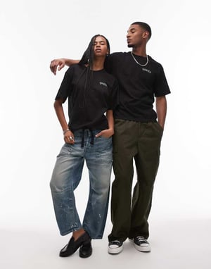 Dickies snake graphic back print t-shirt in black