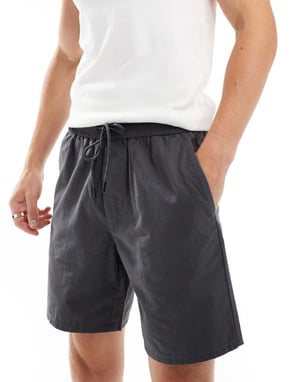 ONLY & SONS parachute shorts i grå
