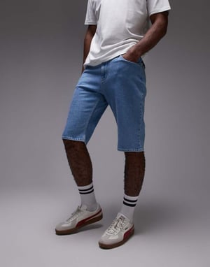 Tommy Jeans Ryan denim shorts in light wash