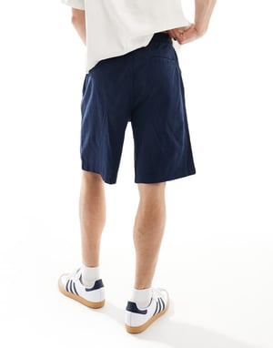 Jack & Jones lös passform linne short i marinblå