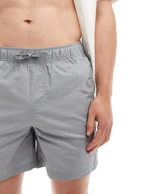 Jack & Jones chinoshorts med dragsko i midjan i grått