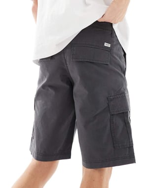 Jack & Jones cargo shorts i mörkgrått