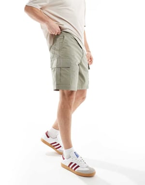 Selected Homme cargoshorts i khaki
