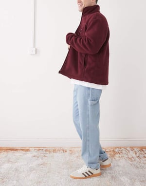 Dickies garyville relaxed straight fit denim jeans in light blue