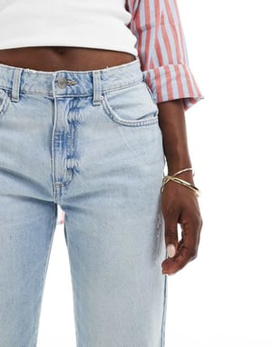 Cotton On Original straight jean in light/pastel blue