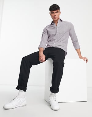 Ben Sherman rutigt skjorta i blått och rött