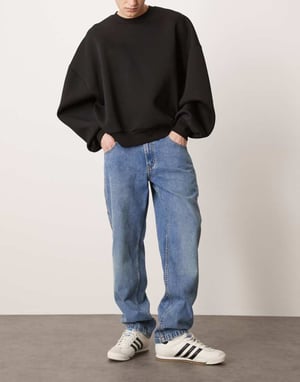 Dickies garyville regular fit denim jeans in rinsed blue with fade