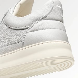 Filling Pieces Low top grain grijs heren sneaker