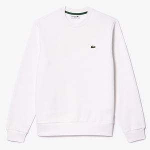 Lacoste Men's Crew Neck Sweatshirt White