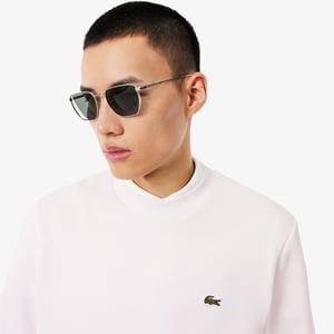 Lacoste Men's Crew Neck Sweatshirt White