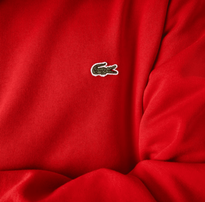 Lacoste Men's Crew Neck Sweatshirt Red