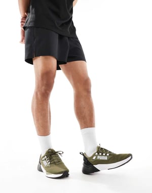 Puma Retaliate 3 trainers in khaki